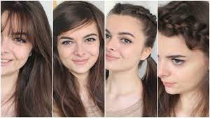 Start off by parting your hair off to an extreme side part so the bulk of your bangs are located on one side of the face. How To Hide Bangs Youtube