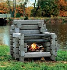 Precast Concrete Outdoor Fireplace Kits