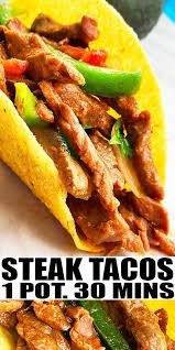 Hi there, we have made some exciting changes! Instant Pot Steak Tacos In 2021 Instant Pot Recipes Beef Recipes Recipes