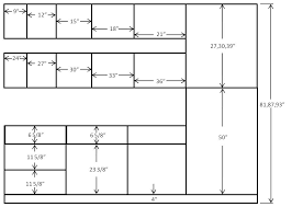 kitchen cabinet size chart belezaa