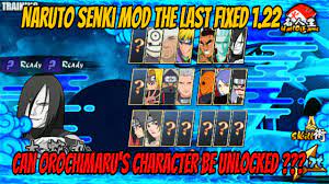 Naruto Senki | Mod The Last Fixed 1.22