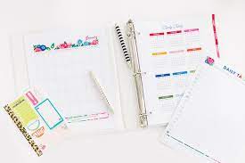 how to make a diy personal planner