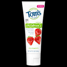 silly strawberry fluoride toothpaste