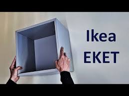 Ikea Eket Assembly And Wall Mounting