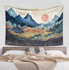 Mountain Tapestry Boho Tapestry Wall
