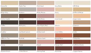 Behr Deck Stain Color Chart 9 Best Images Of Behr Semi