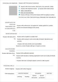 It is vital to choose the right resume format for the job. 46 Blank Resume Templates Doc Pdf Free Premium Templates