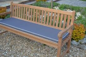 grey outdoor bench cushion deals