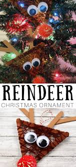We made these diy reindeer hand print ornaments so that i could remember my little ones' hands every christmas! Diy Reindeer Ornament Little Bins For Little Hands