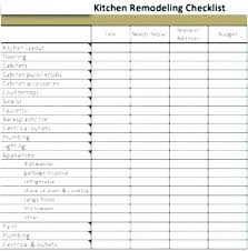 Housekeeping Checklist Format Excel Free Templates Template