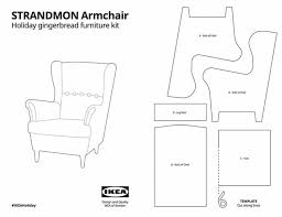 Ikea canada is having a massive spring replacement armchair covers easy now you can create furniture for rp strandmon s home chair complete review design armchairs. Ikea Releases The Gingerbread Home Kit That Allows You To Create Miniature Gingerbread Versions Of Their Furniture Bored Panda