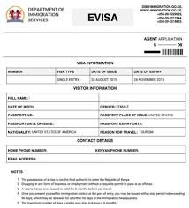 Sincerely yours, taro yamada av. Kenya Visa Application For The Citizens Of Germany