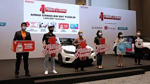 Language required english | bahasa malaysia. Honda Malaysia Announces Its One Millionth Customer Plus Winners Of The Special Edition Models Autobuzz My