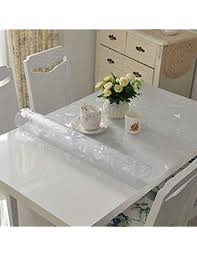 Zuoanchen Tablecloths Rectangle Clear