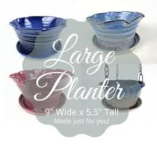 Large Custom Ceramic Decorative Planter