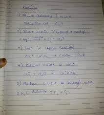 write the balanced chemical equation