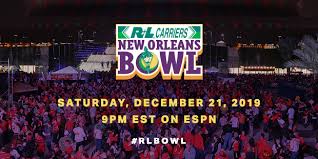 2019 r l carriers new orleans bowl date