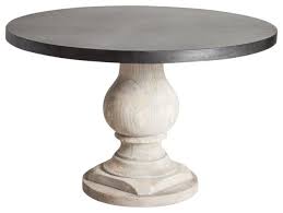Round gray kitchen & dining tables. Shop 36 Inch Round Dining Table Products On Houzz Regarding 36 Inch Round Wood Pedestal Table Dining Table Zinc Dining Tables Dining Table In Kitchen