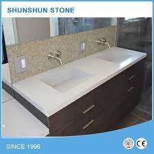 A wide variety of quartz countertops bathroom vanities options are available to you, such as graphic design, others and total solution for projects.you can also choose from modern, contemporary and traditional quartz. China Super White Quartz Bathroom Vanities With Cabinets China Countertop Vanity Top