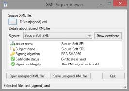 xml signer xades digital signature