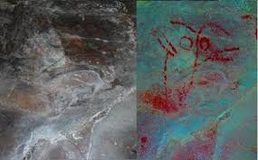 Descubren en Casaio el mayor conjunto de pintura esquemática prehistórica  de Galicia