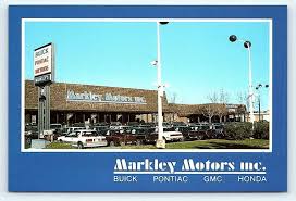 car dealership markley motors c1990s