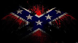 confederate flag background red no