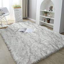 faux fur carpet living room fluffy