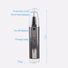 kemei km 6631 3 in 1 electric nose hair trimmer beard trimmer face hair removal