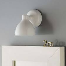 High Low White Wall Sconce Remodelista
