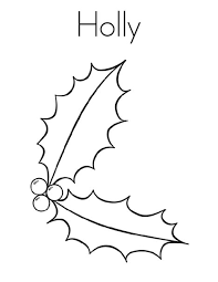Mom or dad might even want to get involved and color with the kids. Holly Coloring Pages Best Coloring Pages For Kids