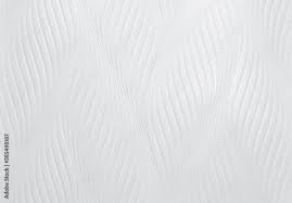 White Cement Wall With Wave Pattern
