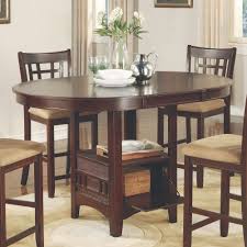 Product title mecor 5 piece kitchen table set natural pine wood ta. Kitchen Dining Counter High Tables Walmart Com