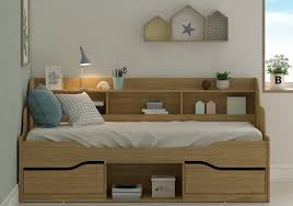 Single Bed Frame With Storage Drawers