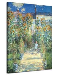 The Artist Garden At Vetheuil Monet