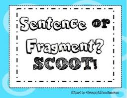 Sentence Or Fragment Scoot Task Cards Review Game Grammar