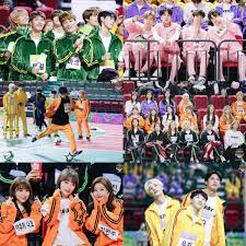 V posted a video with jimin, which was. Games Recap Highlights Winners Of 2019 Idol Star Athletics Championships