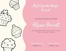 Art Contest Award Certificate Templates By Canva