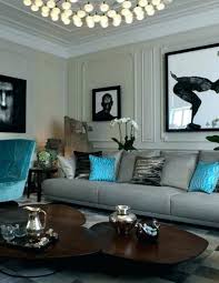 dark grey sectional living room