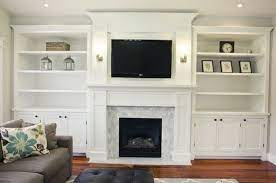 Built In Around Fireplace