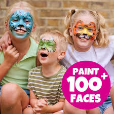 color 160pcs kids face paint kit