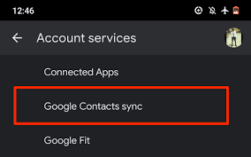 google contacts not syncing on android