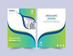 brochure design vector art icons and