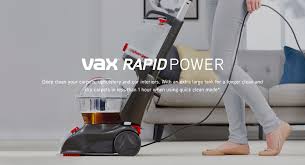 vax rapid power pro upright carpet