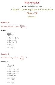 Ncert Solutions For Class 8 Mathematics