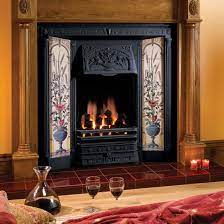 Victorian Burgundy Glazed Tile 4371