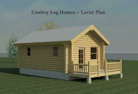 Lariat Plan 320 Sq Ft Cowboy Log Homes