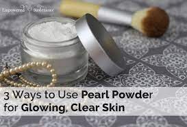 3 ways to use pearl powder for clear skin