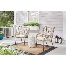 Weave Wicker Outdoor Lounge Chair