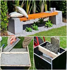 10 Simple Diy Concrete Bench Ideas To